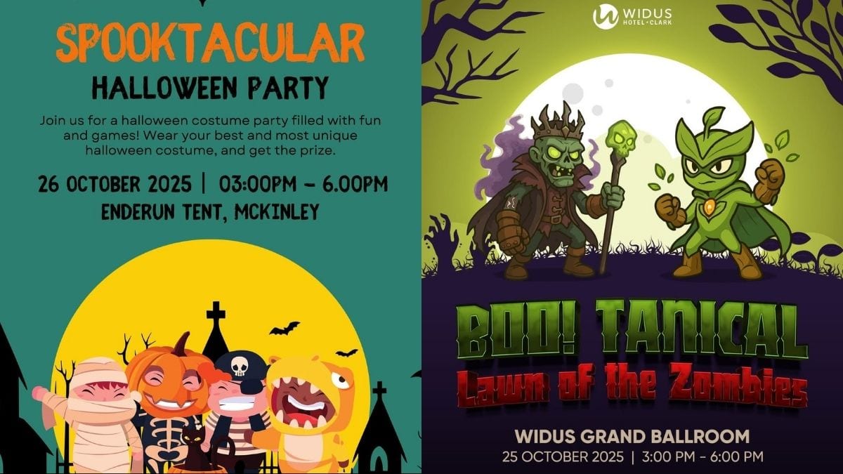 Halloween 2025: Manila, Pasig, Taguig, QC, and Outside the Metro
